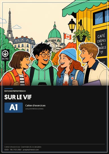 Sur le vif A1 French Workbook