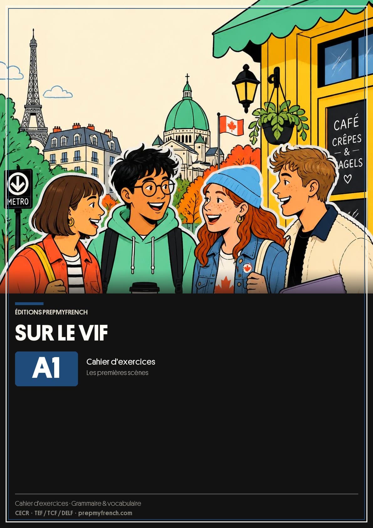 Sur le vif A1 cover