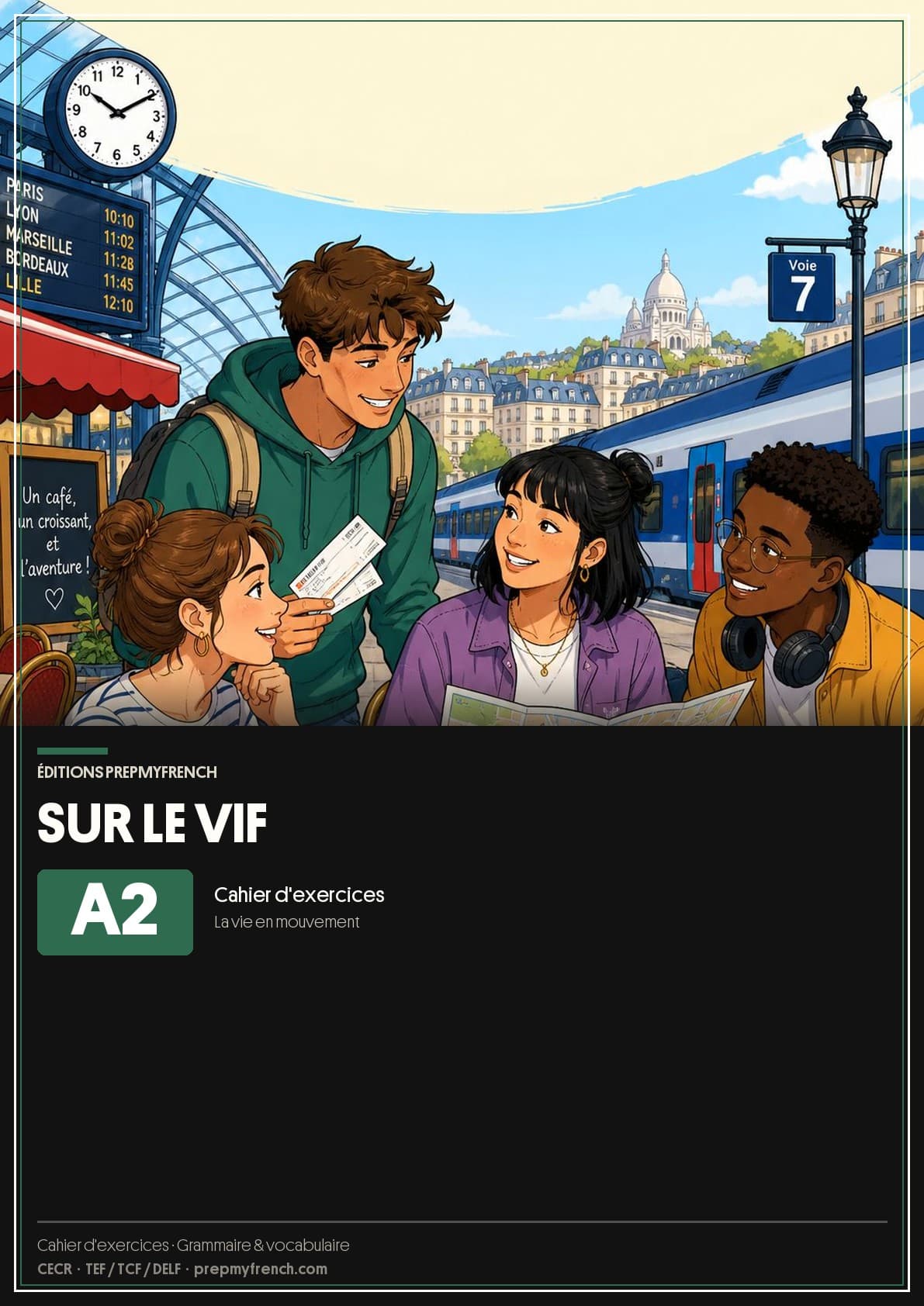 Sur le vif A2 cover