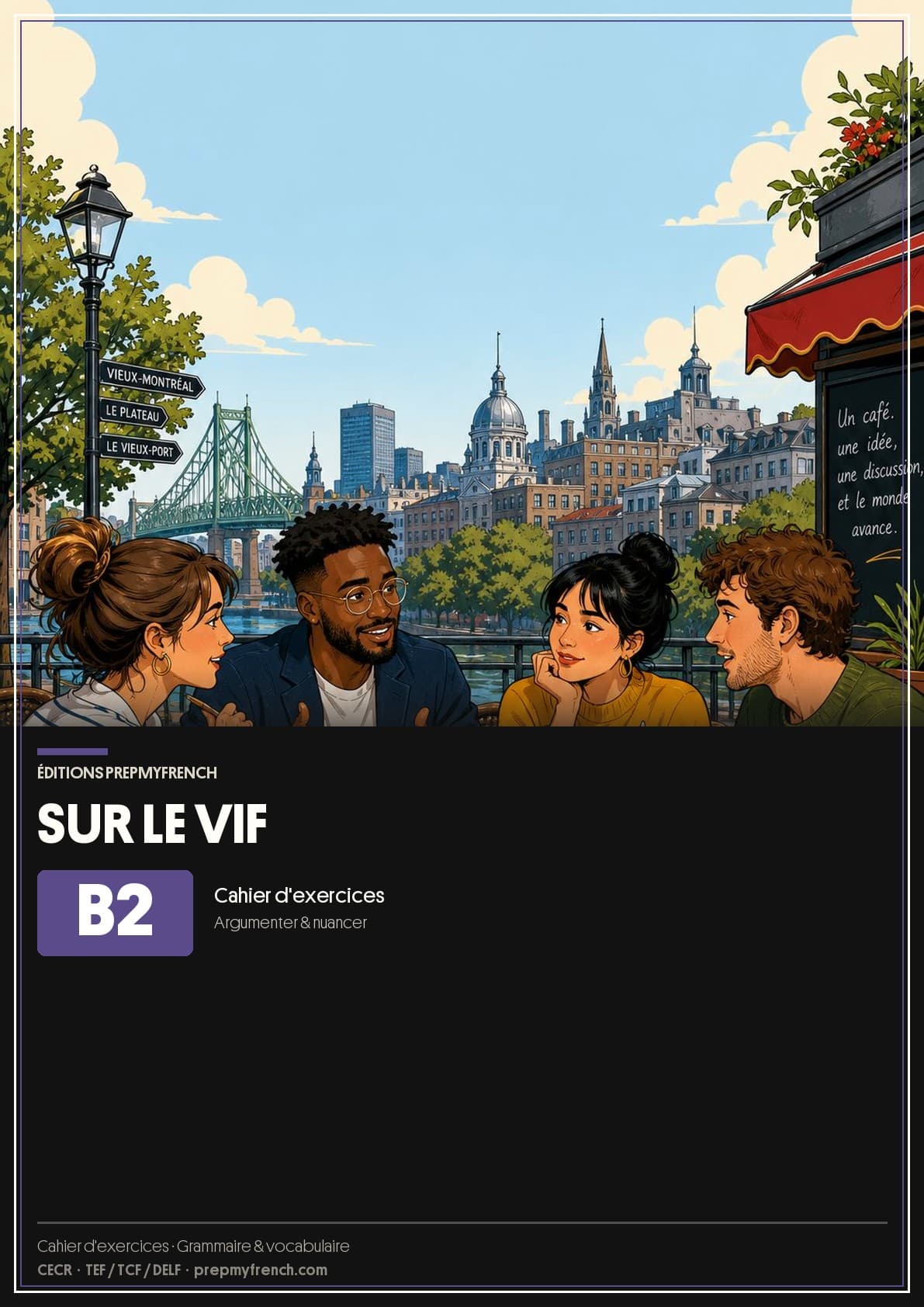 Sur le vif B2 cover