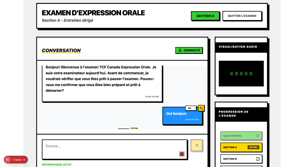 Exam Simulation
