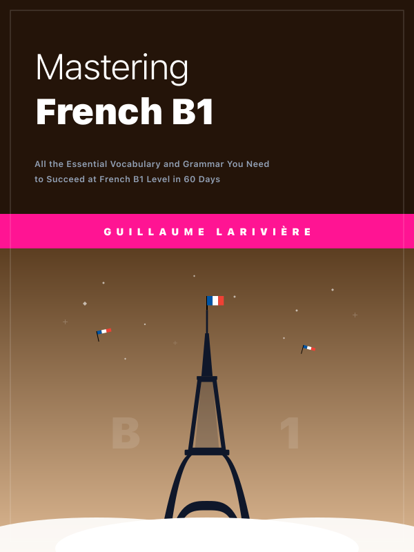 MASTER B1 FRENCH IN 60 DAYS