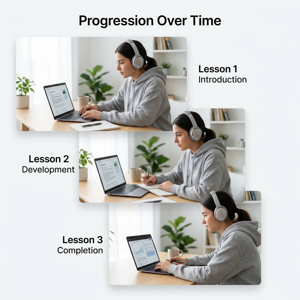 Make progress