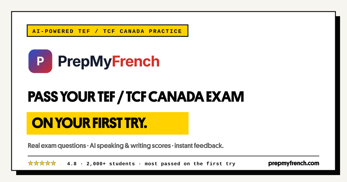 PrepMyFrench — official preview image